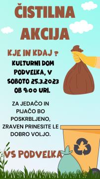 ČISTILNA AKCIJA V PODVELKI