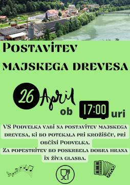 POSTAVITEV MAJSKEGA DREVESA