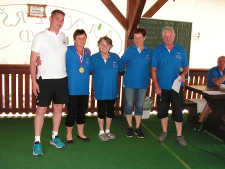 Ekipa društva INVALID Brezno-Podvelka