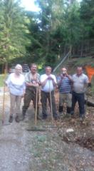 DELOVNA AKCIJA PRI POMNIKU