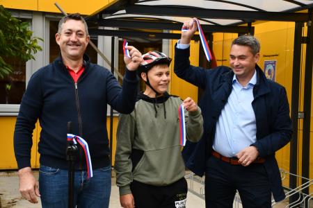 Otvoritev kolesarnice